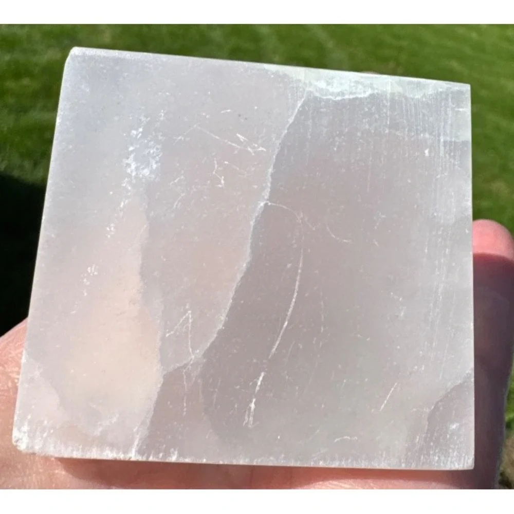 Selenite Crystal Pyramid, Crystal Charging, Crystal Cleansing, Selenite, Crystal